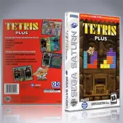 Sega Saturn Custom Case - NO GAME - Tetris Plus