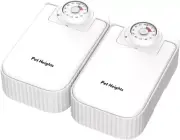 F22 2-Meal Automatic Pet Feeder for Cats & Small Dogs Set of 2 ~BRAND NEW~