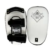 PUNCH Thai Pad Siam LEATHER CURVED DOUBLE STRAP WHITE