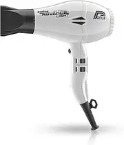 Parlux Advance Light Ionic & Ceramic Dryer 2200W Hair Dryer, White