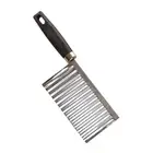 Crinkle Chopper Carrot Chipper Vegetable Cutter for Restaurant Kitchen Hotel