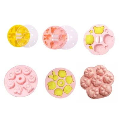 Silicone Material Jelly Mold Muffin Cupcake Baking Pan Non Dishwasher Safe