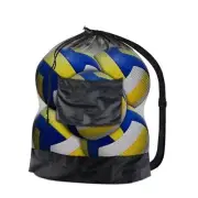 Sports Mesh Bag Sports Equipment Bags Heavy Duty Drawstring Backpack Sport 1