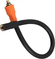 Mikinona Inflatable Tube Air Compressor Hose Compressor Extension Tube Extension Hose for Bicycle Tire Pump Tube Bicycle Tire Inflator Extension Tire Inflator Extension Tube Plastic