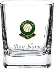 Knight Personalised Hibernian Football Club Mixer Glass