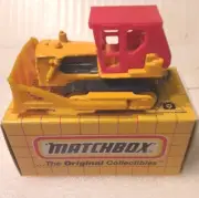 1979 MATCHBOX SUPERFAST MB64 CATERPILLAR BULLDOZER NEW IN BOX