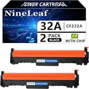 NineLeaf Compatible Drum Replacement for HP CF232A 32A Drum Unit Kit use for Laser Jet Pro M203d M203dn M203dw M227fdw M227fdn M227sdn M148dw M148fdw M118dw Printer (2 Pack,23000 Pages)