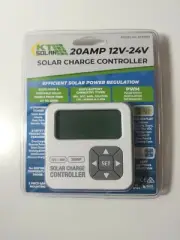 Solar Charge Controller KT Solar Control Regulator 12v - 24v 20 AMP RRP $119 New