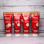 4 x Garnier Hand Repair Intensive Restoring Hand Cream for Extra-Dry Hands Vegan
