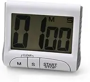 LCD Digital Large Kitchen Cooking Timer Count-Down Up Clock Loud Alarm Magnetic
