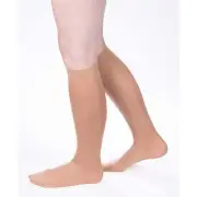 Allegro 15-20 mmHg Soft Microfiber Compression 250 Open Toe Knee Highs
