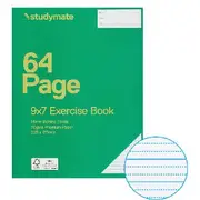 Studymate 9x7" 70gsm 14mm Dotted Thirds Exercise Book 64 Page