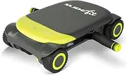 Wonder Core Slide Fit : Ab Roller- Exercise Machine- Core Training at Home Workout - Fitness Games - Ab Wheel Roller for Home Gym- Personal Training App- Home Skateboard Workout