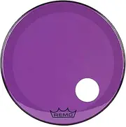 Remo Colortone Powerstroke 3 P3-1326-CT-PUOH Drum Head Clear Ported 26 Inches Purple