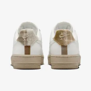 【NIKE 耐吉】AF1 WMNS AIR FORCE 1 07 LX 白奶茶 休閒鞋 女 運動 穿搭(FV3700-112)