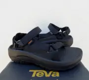 TEVA BLACK HURRICANE XLT AMPSOLE PLATFORM SANDALS, WOMEN US 7/ EUR 38 ~NIB