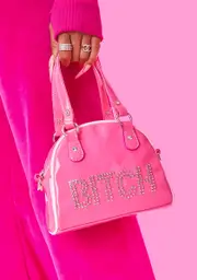 [HOROSCOPEZ] Can't Control Me Patent Bowler Bag