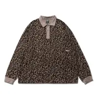 在飛比找蝦皮商城優惠-WODEN "Leopard Print POLO Shir