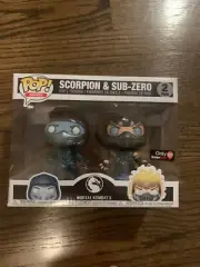 Funko Pop! Scorpion and Sub-Zero 2 Pack Mortal Kombat GameStop Exclusive Figure