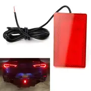 Universal Red Lens 15-LED Rear Bumper Diffuser Rear Fog Light Kit for Car SUV (for: Kia)