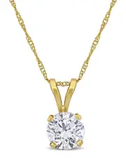 Created Forever 14K 1.00 ct. tw. Lab-Grown Diamond Solitaire Necklace