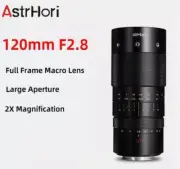 AstrHori 120mm F2.8 Macro 2x Full Frame Large Aperture Lens for EF mount Camera