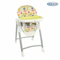 在飛比找蝦皮購物優惠-2手Graco 可調式 可拆洗 摺疊 兒童用餐椅 水果王國