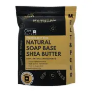4 LB All Natural Shea Butter Moisturizing Glycerin Melt And Pour Soap Base fo...