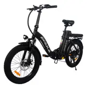 [EU Direct] AVAKA BZ20 PLUS 18.2Ah 48V 500W Electric Bicycle Max Speed 32Km/h 20*3.0 Fat Tire 70-80km Mileage Range Max