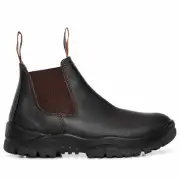 Mongrel Boot Australian Made Claret Oil Kip V Cut Elastic Sided Boot 240090