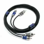 New Kicker 46QI24 Q-Series Interconnect 4 Meters 2-Channel RCA Cable
