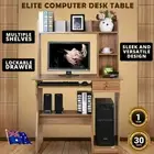 Star Desks Workstation Computer Home Office Study Lock Cabinet Storage Shelves