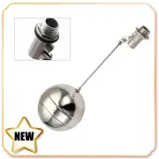Stainless Steel DN15 1/2" Floating Ball Valve Water Level Tank Tool AdjustableAg