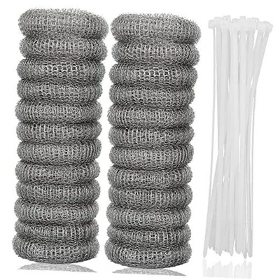 24 PCS Lint Traps Febwind Lint Catcher for Washing Machine Stainless Steel