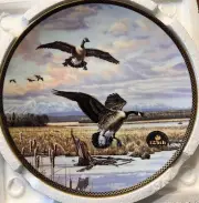 1992Dominion China Geese “Spring Landing” W/COA NIB FREE SHIPPING