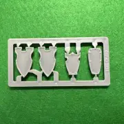 Warhammer Chaos Warriors Fighters Evil Shield Shields BNOS Games Workshop 90s