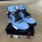 Size 10 - Jordan 4 Retro x Travis Scott Mid Cactus Jack