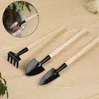 Handle Rake Garden Trowel Mini Garden Shovel Flower Shovel Gardening Shovel