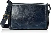 [Zeha Berlin] Zeha Shoulder Bag, Lightweight, Multifunctional, Compact, Made in Japan (Made in Japan), Himeji Leather 26x18x9, 290-9901 Con 290-9901-03, navy, S