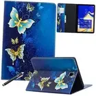 Galaxy Tab S4 10.5 Case, Premium Leather Lightweight Flip Stand Cover with