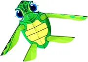 QSTDGVPW Tortoise Shaped Kite Leisure Sports Activity with String Game Flying Toy Large Size for Park Yard Trips Lawn Beginners