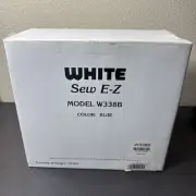 White Sew E-Z Model W338B Green Mini Sewing Machine