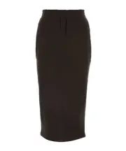 Elastic waist skirt XS,M Black