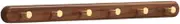 Wall-Mounted Coat Rack, Solid Wood Brass Wall Mounted Coat Rack Clothes Hook Multicolor Multiple Sizes(Beige,XL)
