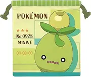 マルヨシ(Maruyoshi) Maruyoshi PM-KC6-MN Pocket Monster Drawstring Minive, Size (H x W x D): Approx. 8.1 x 7.1 x 0.1 inches (20.5 x 18 x 0.3 cm)