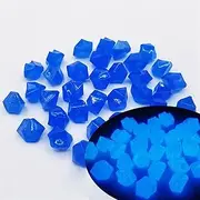 Fish Tank Glow Stones for Aquarium 1200 Pcs Glow in The Dark Garden Pebbles, Stones for Glow Rocks | Glow Pebbles Garden Rock Lawn Yard Walkways (Color : Blue 1)