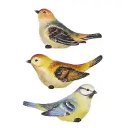 Raz Imports 2023 Manor House 4.5" Colorful Bird, Asst of 3