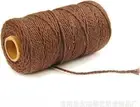 2MM 100m Hand Craft Colorful Cotton Macrame Cord Rope Twisted String Rustic DIY