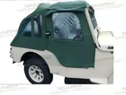 Original Roll Bar Fit: Mitsubishi Jeep J50 Series Fastback Soft Top Canvas