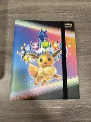 Pokémon Prismatic Evolutions Eevee Binder **BINDER ONLY** NEW In Hand SHIPS NOW